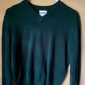 Vintage Green Uniform Sweater